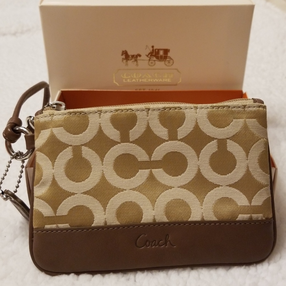 Modern Coach wristlet